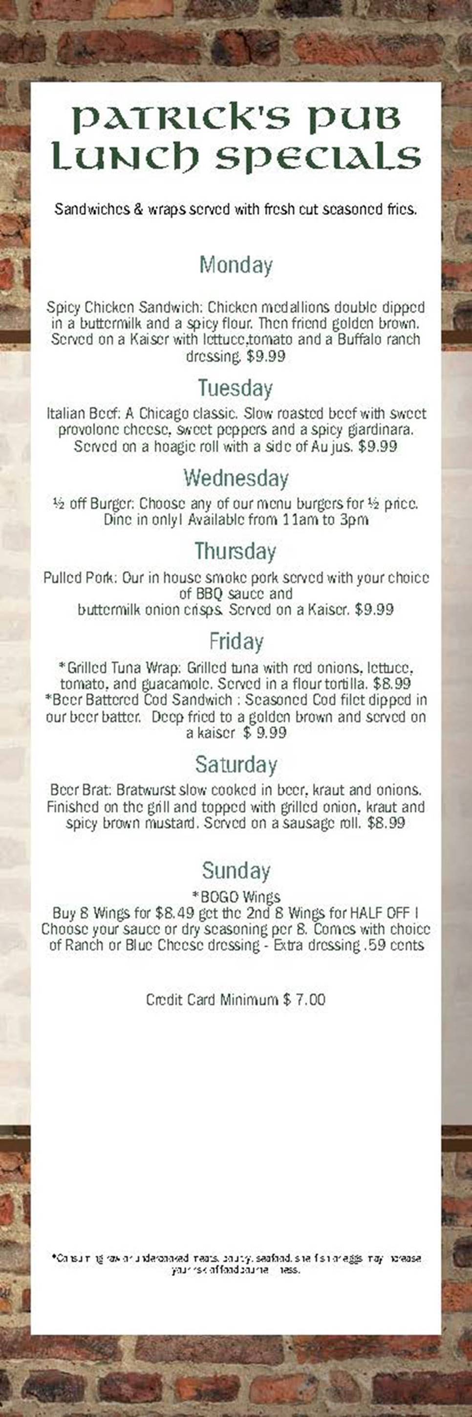 Patrick Reed Menu image001